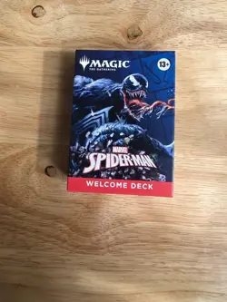 MAGIC THE GATHERING NYCC 2025 MARVEL SPIDER-MAN WELCOME DECK NEW VENOM - Image 1