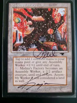 🎃 Mishra's Factory FALL Antiquities 🎃 ARTIST PROOF signed 1/30 🎃 - Image 1