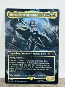 Storm, Force of Nature (Rainbow Foil) Secret Lair Drop Foil NM MTG - Image 1