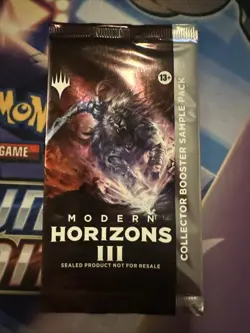 MTG 1x Modern Horizons 3 Collector Booster Sample Pack sealed new - Image 1