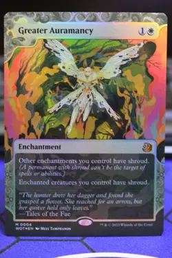 MTG: Worlds of Eldraine: Enchanting Tales - Greater Auramancy FOIL - Image 1