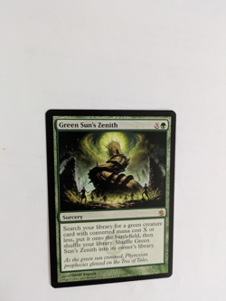 Green Sun's Zenith Mirrodin Besieged MTG NM Free shipping with tracking - Image 1