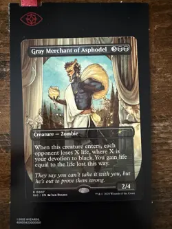 Gray Merchant of Asphodel ?? Borderless NonFOIL ?? MTG Encyclopedia Secret Lair - Image 1