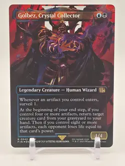 Golbez, Crystal Collector #540 (Borderless) (Surge Foil) NM Final Fantasy - Image 1