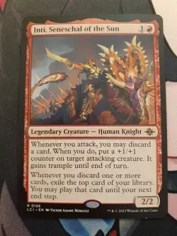 (LP) Inti, Seneschal of the Sun - MTG: Lost Caverns of Ixalan - Image 1
