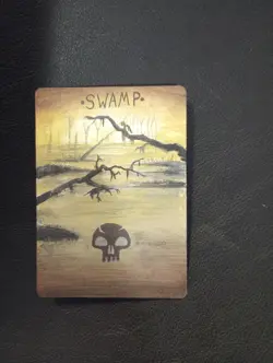 Swamp MTG Hand painted alternate art - Image 1