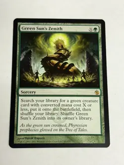 Green Sun's Zenith | NM | Mirrodin Besieged | MBS #81 | MTG - Image 2