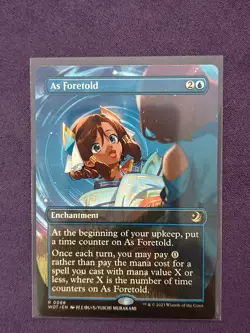 As Foretold (Anime Borderless) Wilds of Eldraine: Enchanting Tales Regular - Image 1