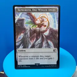 Emblem - Sephiroth, One-Winged Angel Robot Double-Sided Token Final Fantasy - Image 1