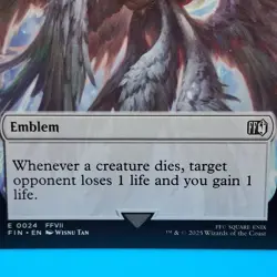 Emblem - Sephiroth, One-Winged Angel Robot Double-Sided Token Final Fantasy - Image 2