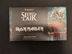 MTG x Iron Maiden: Eddie Unchained Secret Lair Rainbow Foil Edition Sealed - Image 1