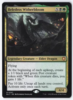 Beledros Witherbloom M Commander: Bloomburrow 247 NM - Image 1