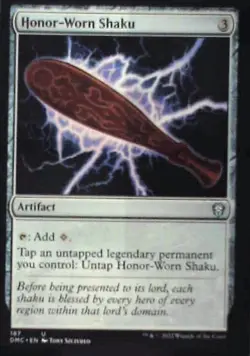 Honor-Worn Shaku - Commander: Dominaria United: #187, MTG Nm R233 - Image 1