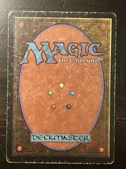 MTG Crusade Revised Edition Regular Rare - BANNED card Very Heavy Play - Image 2