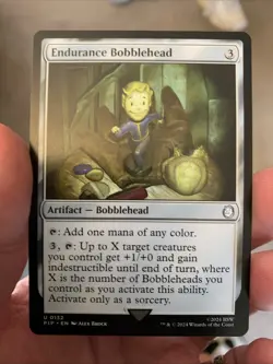 1x ENDURANCE BOBBLEHEAD - Fallout - MTG - Magic the Gathering - Image 1