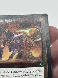 Chromatic Sphere FOIL LP Invasion MTG See Photos Magic the Gathering - Image 3