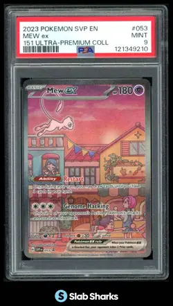 2023 POKEMON SV BLACK STAR PROMOS - SVP EN #053 MEW EX PSA 9 - Image 1