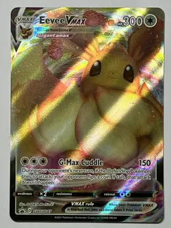 Eevee Vmax SWSH087 (NM) Black Star Promo Sword & Shield: Shining Fates 2021 - Image 1