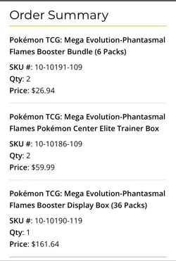 Pokemon Center Phantasmal Flames ETBs, Display, Booster Bundles - PRESALE-11/14 - Image 2