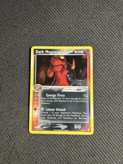 Pokemon TCG Dark Magcargo 38/109 Team Rocket Returns Reverse Holo LP - Image 3