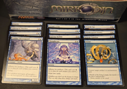 12x Blue Mirrodin Commons Set - MTG lot - ThoughtCast + Annul - LP Magic Cards - Image 1