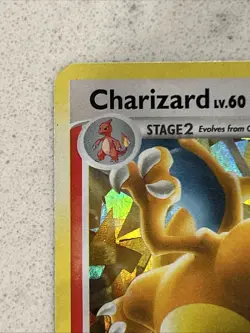 Pokemon TCG Charizard (Platinum Arceus 1/99) Cracked Ice Holo Bleed MP/PL - Image 2