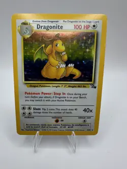 Dragonite 4/62 Holo - Fossil - Vintage 1999-2000 - Pokemon TCG - Image 1