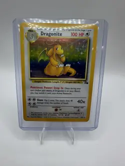 Dragonite 4/62 Holo - Fossil - Vintage 1999-2000 - Pokemon TCG - Image 3
