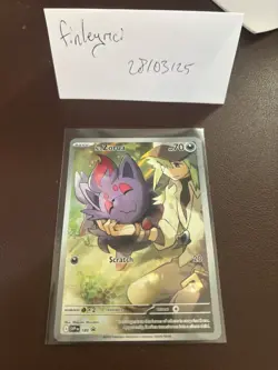 Pokemon TCG N’s Zorua 189 - Journey Together Promo Card - Image 1