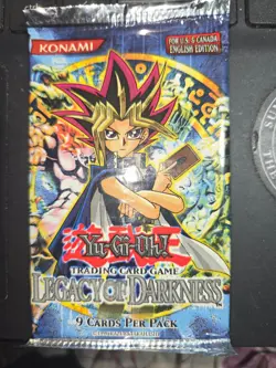 Yugioh Legacy Of Darkness Booster Pack Sealed English LightU Yu-Gi-Oh! Unlimited - Image 1