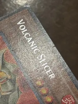 Volcanic Slicer FOTB-EN012 Force of the Breaker 1st Edition Rare LP (scratches) - Image 4