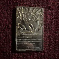VINTAGE Burger King Pokemon#39 Jigglypuff 23k Gold Plated card 1999. - Image 2