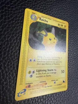 Raichu 27/144 Rare Skyridge Pokemon Card - Image 3