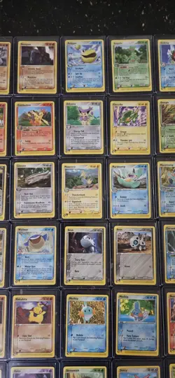 Pokemon EX Ruby & Sapphire Complete 87 Card Non-Holo Rare Set 15-109/109 Lp/nm - Image 3