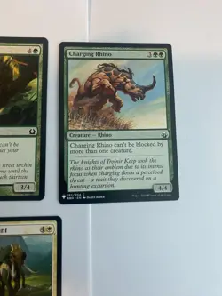 MTG Lot 5 Rhino Elephant Creature Cards Tribal EDH Commander Deck Bulk Magic - Image 3