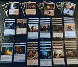 Chronic Thought Collapse ~ ELITE Blue Black 60 Card Control Deck ~ Mtg Magic - Image 1