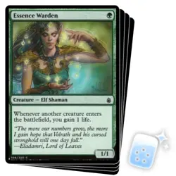ESSENCE WARDEN X4 Mystery Booster/the List Magic MTG MINT CARD - Image 1
