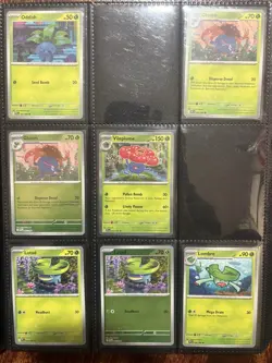 Phantasmal Flames Pokemon Partial Master Set 142 Cards - Image 1