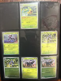 Phantasmal Flames Pokemon Partial Master Set 142 Cards - Image 2