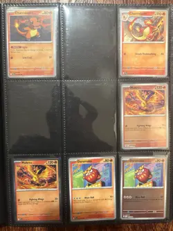 Phantasmal Flames Pokemon Partial Master Set 142 Cards - Image 3