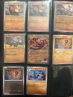 Phantasmal Flames Pokemon Partial Master Set 142 Cards - Image 4