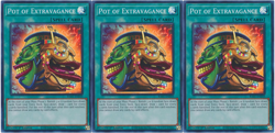 Pot of Extravagance - Playset 3 Cards - RA01-EN059 - Super Rare - Yugioh - Image 1