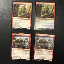 Goblin Lot - Conspicuous Snoop x2 Krenko x2 - MTG Foil & Promo 4 cards - Image 1