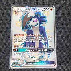 Lycanroc GX - SV66/SV94 - Baby Shiny - Hidden Fates - Pokemon Card - NM/M - Image 1