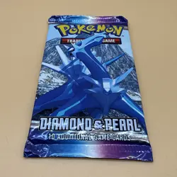 Pokemon Diamond And Pearl - 10 Card Booster Pack Dialga Art - Sealed 820650104107 - Image 2
