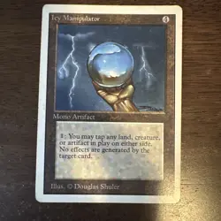 MTG English Icy Manipulator NM Normal Unlimited - Image 1