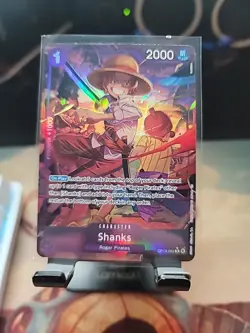 Shanks R OP13-065 Alt Art Carrying On His Will One Piece Card Game TCG English - Image 1