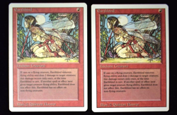LOT Of 2 EARTHBIND MTG MAGIC THE GATHERING CARD 1994 3RD EDITION REVISED NM - Image 1