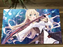 Anime WVICM Playmat Sky Striker Ace - Raye CCG TCG Mat Card Game Mat Pad - Image 1