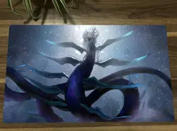 WVICM Table Playmat Ghoti of the Deep Beyond TCG CCG Trading Card Game Mat Bag - Image 1